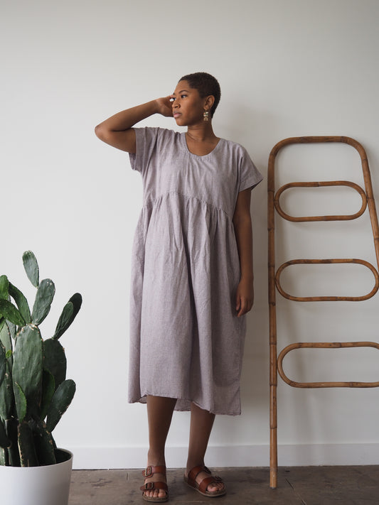 Yarrow Gathered Dress Hack