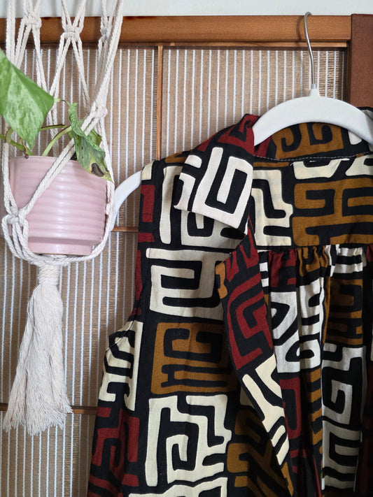 Authentic Mud Cloth Vest