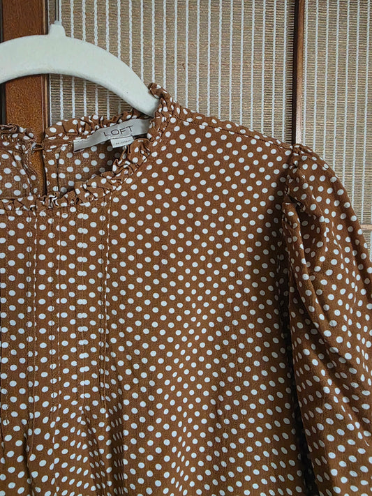 Loft Short Sleeved Shirt / Refashioned