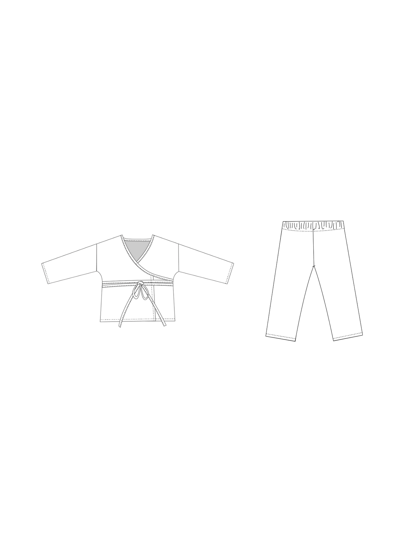 Full Umbra Lounge Set PDF Sewing Pattern