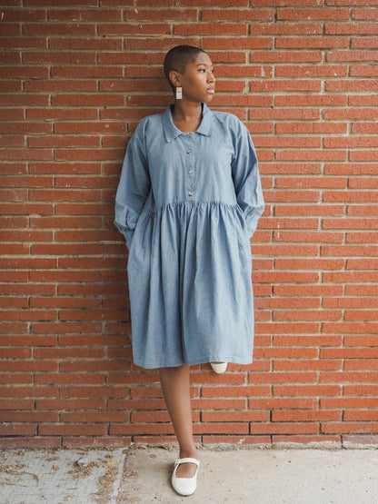 Iris Blouse & Dress // A Zero Waste PDF Sewing Pattern